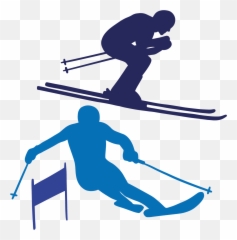 Skier Vector Svg - Nordic Skiing Transparent Cartoon Jingfm Skiing Vector Emoji,Skier Emoji