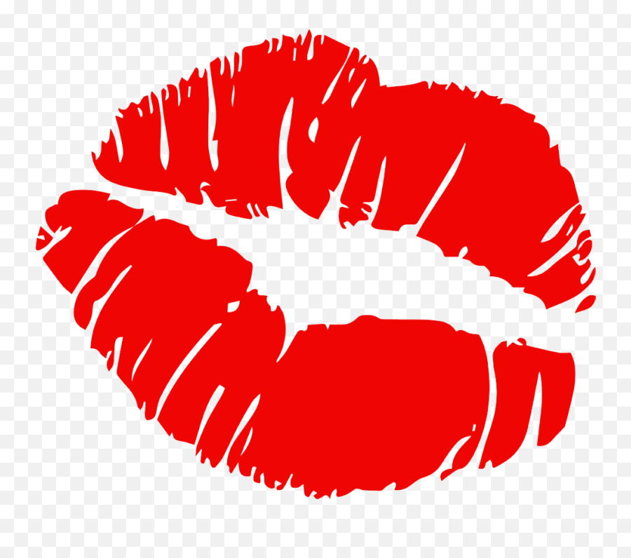 Kiss Red Mark Png Transparent - Kiss Mark Transparent Emoji,Lip Mark Emoji