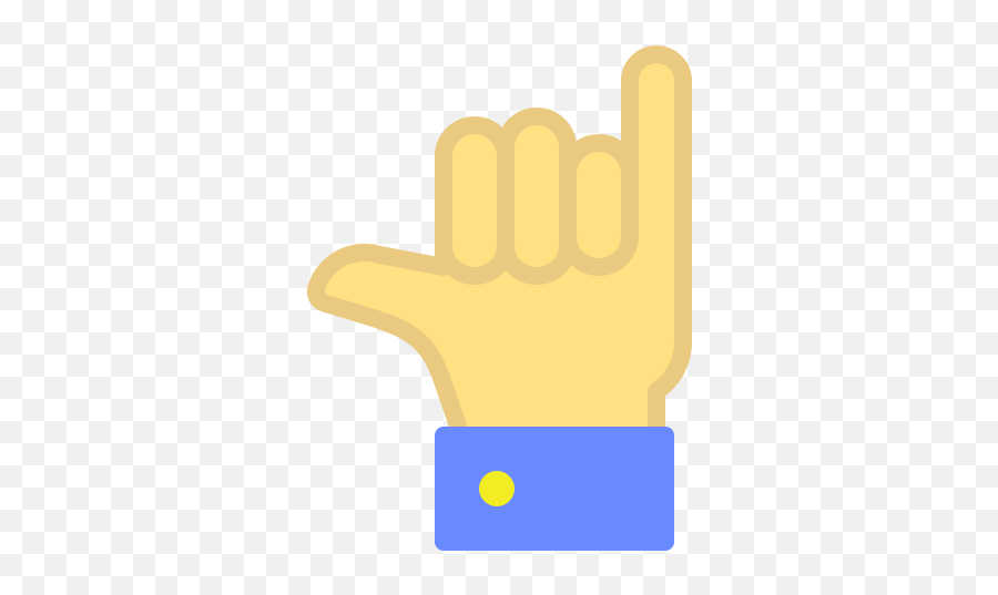 Looser Hand Symbol Free Icon Of Emojius Freebie 1 - Horizontal,Rock N Roll Hand Sign Emoji