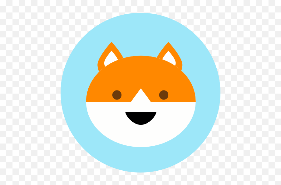 Facial Expressionemoticoneyesmileiconclip Artlogofont - Wildlife Circle Icon Transparent Background Emoji,Whatsapp Fox Emoticon