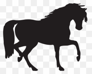 Black Horse Png Animal 2 - Horse Silhouette Clipart Emoji,Black Horse Emoji