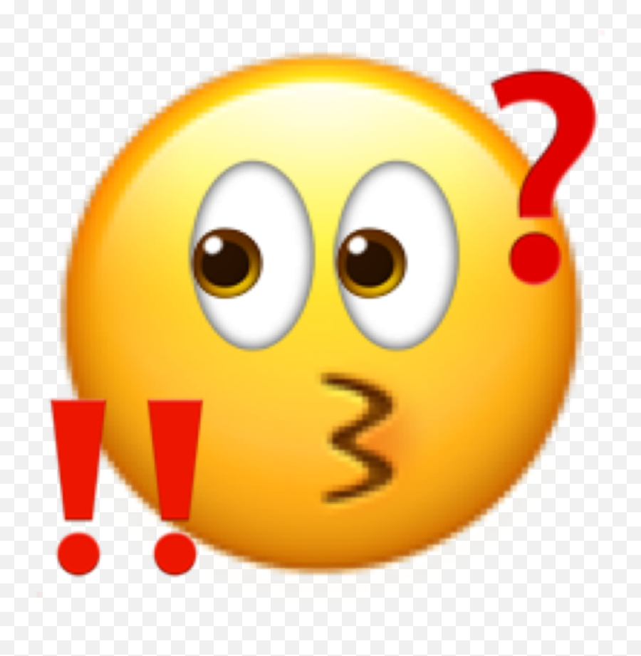 Confused Emoji What Sticker - Happy,Confused Emoji Text