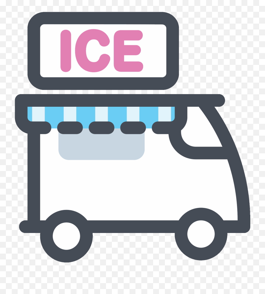 Download Emoji Pop Ice Cream In A Cone Sun Behind Set Of - Camion De Helados Png,Ice Cream Cone Emoji