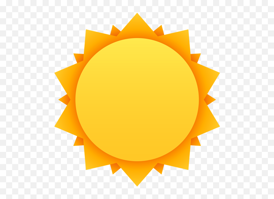 Waves Clipart Sun Waves Sun - Cartoon Sun Transparent Emoji,Sun Lightbulb Hand Emoji