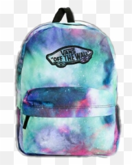 Sticker - Vans Realm Galaxy Backpack Emoji,Tie Dye Emoji Backpack