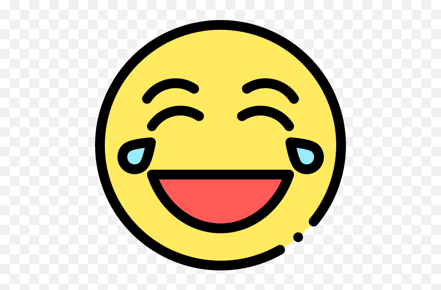 Laughing - Free Smileys Icons Wide Grin Emoji,How To Write The Laughing Emoji