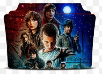 Stranger Things Tv Series Folder Icon - Stranger Things Icon Folder Emoji,Stranger Things Emoji