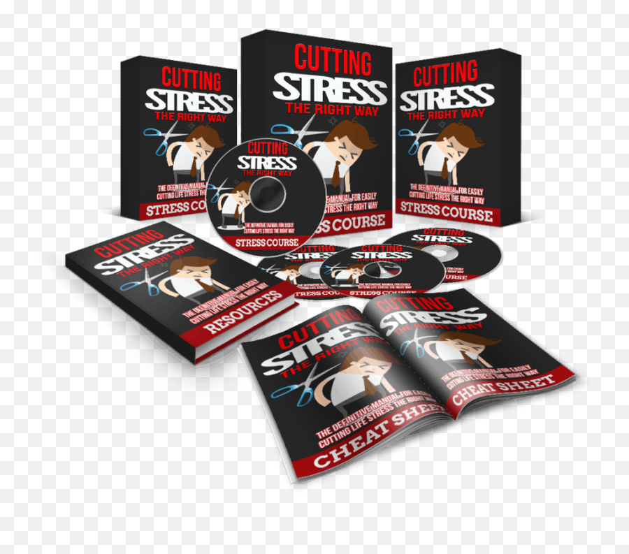 Cutting Stress Monster Plr Ebook Package Quality Stress - Plr Stress Course Emoji,Emotion Draining Monster