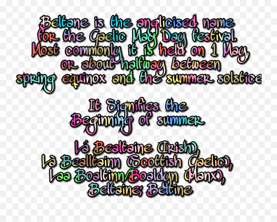 The Most Edited Beltane Picsart - Dot Emoji,Gaelic Emoji
