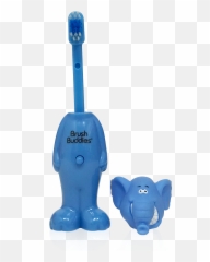 Brush Buddies Poppinu0027 Haily Elephant Toothbrush - Elephant Toothbrush Emoji,Elephant Emoji