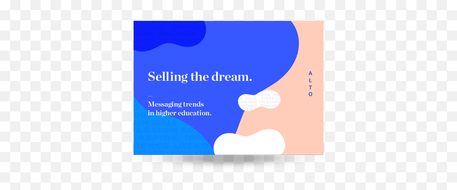 Register For Selling The Dream Messaging Trends In Tertiary - Horizontal Emoji,Tertiary Emotions
