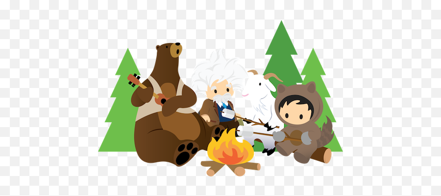 Salesforce Trailhead Mascots - Salesforce Salesforce Trailblazer Emoji,Heart Emojis Clip Art?trackid=sp-006