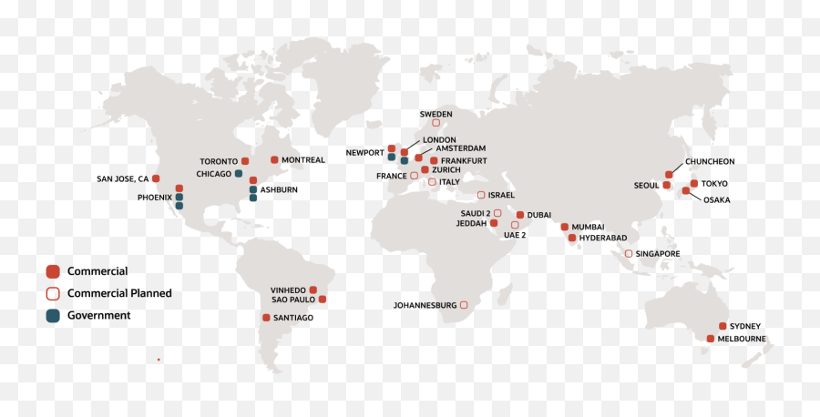 Cloud Infrastructure Oracle - Oracle Oci Regions Map Emoji,Heavy Metal Fingers Emoticon?trackid=sp-006