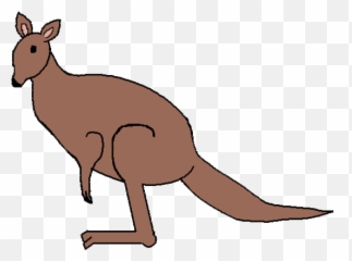 Kangaroo Clip Art - Animated Kangaroo Clipart Gif Emoji,Kangaroo Emoticon