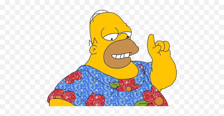 Top Fat Ass Gifs Stickers For Android - Homer Simpson Gif Png Emoji,Fat Guy Emoji