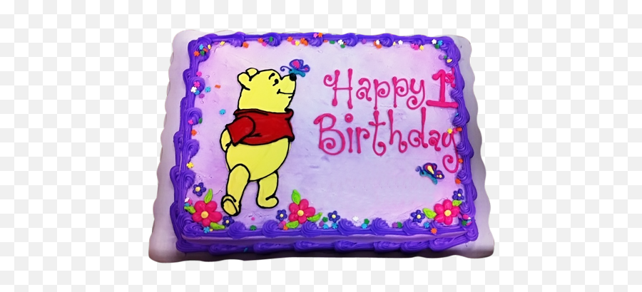 Toddler Birthday Cakes Archives - Page 3 Of 6 Best Custom Winnie The Pooh Birthday Cakes For Girls Emoji,Birthdat Cake Emoticon