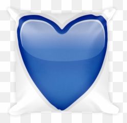 Blue Heart Emoju Png Png Image With No - Vertical Emoji,Blue Heart Emoji Transparent