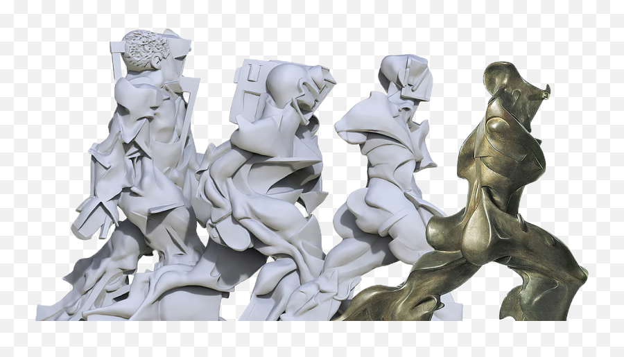 Recreating The Lost - Umberto Boccioni Sculpture Emoji,Which Italian Sculpture Rendered The Human Emotion