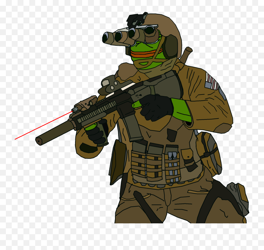 Ar Thread Ar General Ar Thread - Soldier Pepe Emoji,Sniper Emoticon Cat