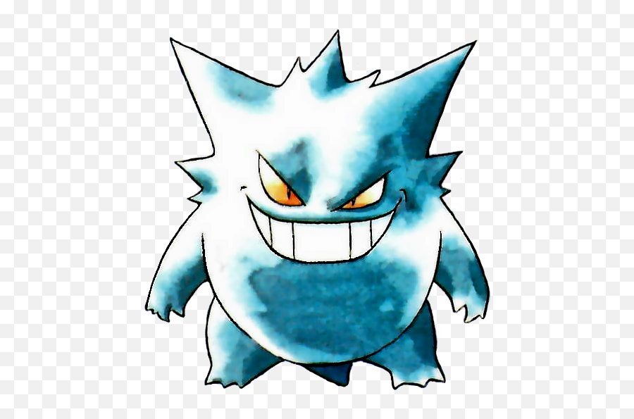 Has Any Pokemon Had Its Design Changed As Much As Gengar - Gengar Pokemon Emoji,Pokemon Emotion