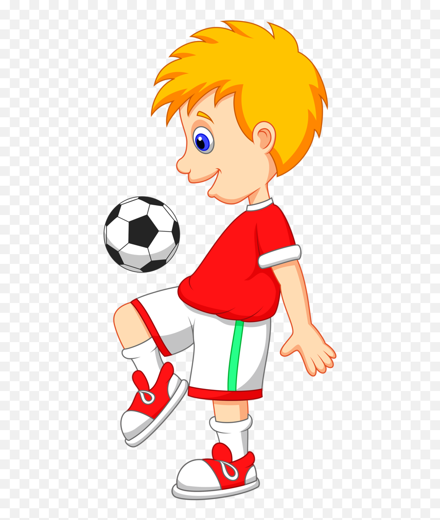 Sports And Clothes - Playing Football Clipart Emoji,Soccer Player Emoji Quiz