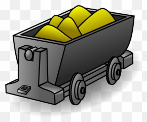 Gold Lorry Clipart - Clipart Gold Mine Carts Emoji,Covered Wagon Emojis