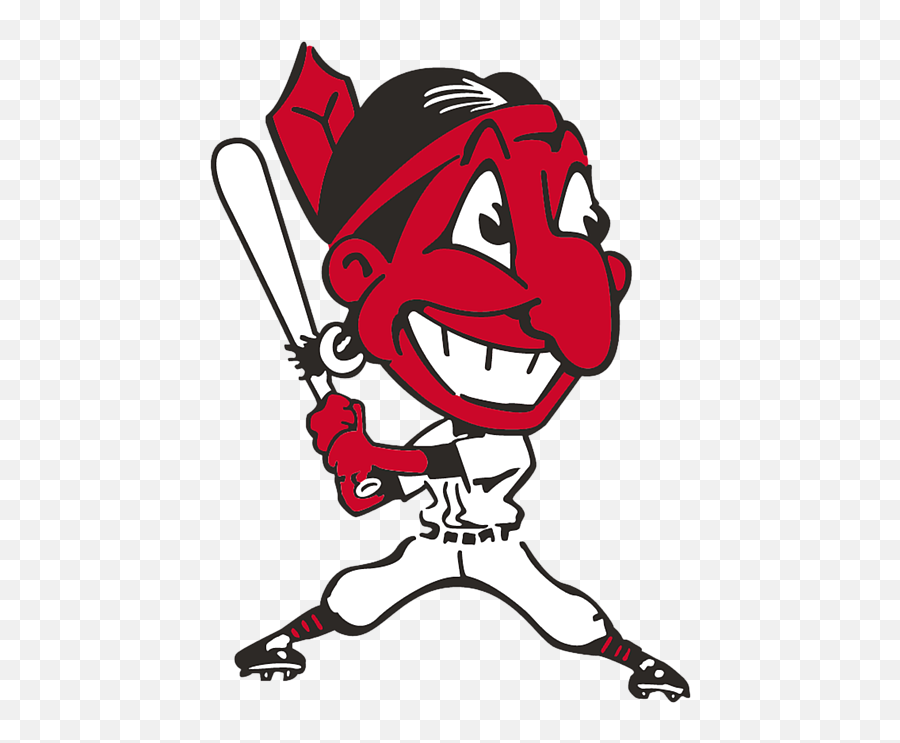 Cheveland Indians Chief Wahoo Long - Cleveland Indian Logo Emoji,Chief Wahoo Emoticons For Facebook