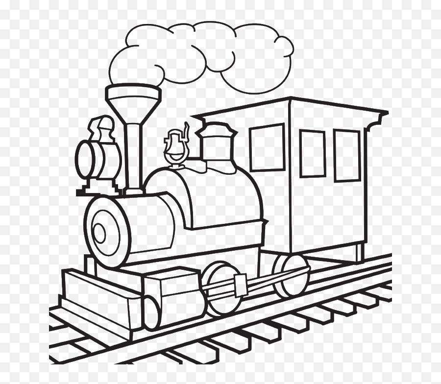 Train Drawings For Kids - Train Drawing Emoji,Steam Emotion Art