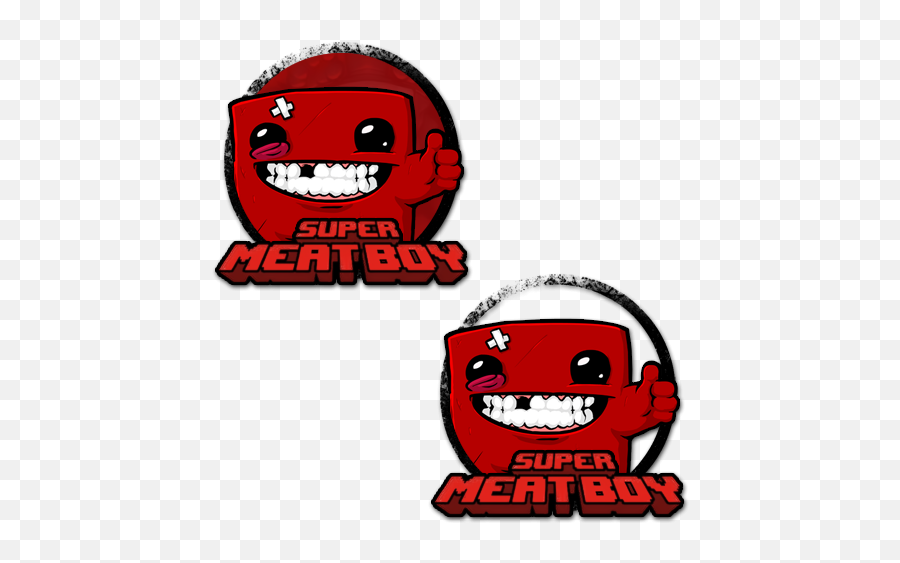 Merge Games Super Meat Boy Ps - Dot Emoji,Super Meat Boy Emoticon