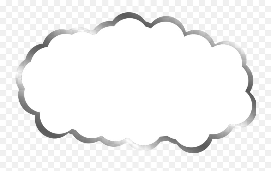 White Cloud Png Svg Clip Art For Web - Download Clip Art Dot Emoji,Chloe Grace Moretz Kiki Emoticon