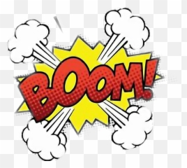 Boom Bumbom Supergirlsuperwoman Sticker - Comic Book Boom Png Emoji,Bum Emoji