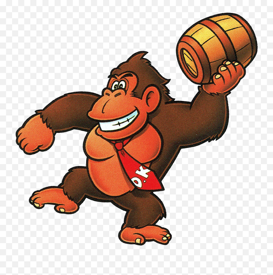 Dk Vine Forum Classic Dk In - Donkey Kong Gameboy Artwork Emoji,Basketball Emotions Cartoon