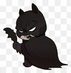Batcat Batman Petfloory Pixie Sticker - Pixie Batman Emoji,Batman Emoji