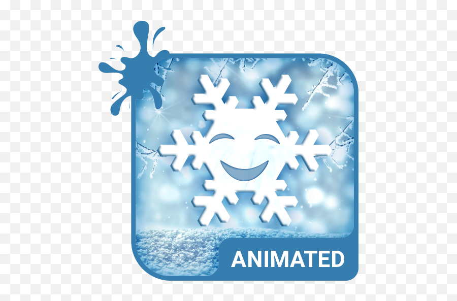 Snow Animated Keyboard Live Wallpaper Emoji,Karyn Emoticon