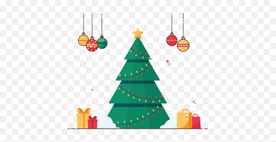Free Christmas Tree 3d Illustration Download In Png Obj Or Emoji,Christmas Tree Emoji Download
