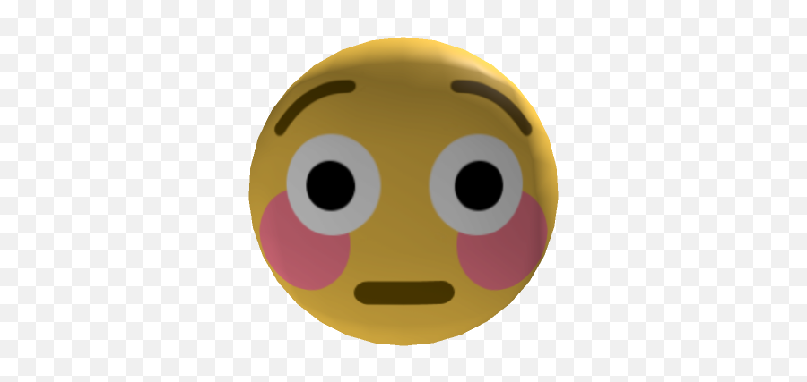 Flushed Mask - Roblox Roblox Play Roblox Create An Avatar Emoji,Blushed Face Emoji