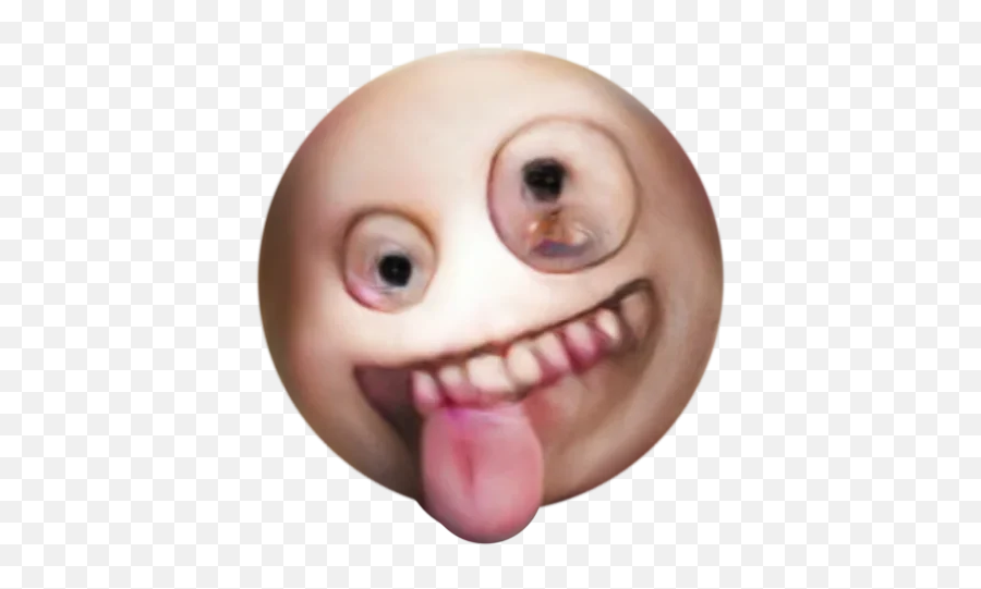 Neural Flesh Emojis Telegram Stickers,No Gesture Emoji