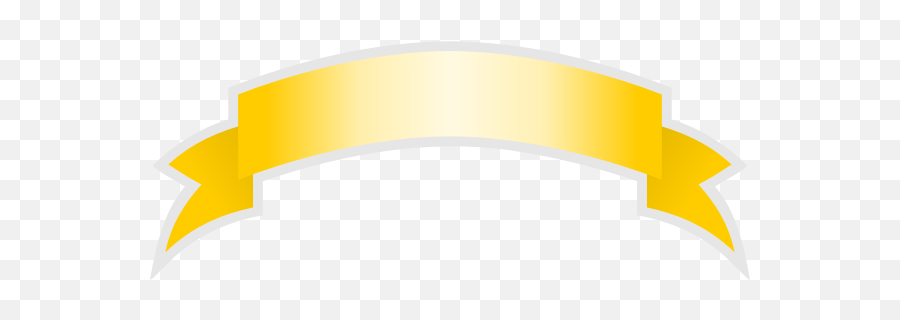 Httpsfreesvgorgyellow - Ribbonvector 05 20141024t0200 Yellow Ribbon Banner Png Emoji,Scottish Flag Emoji