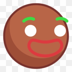 Happy Gingerbread Man Face Puzzle For Sale By Duong Ngoc Son Emoji,Emoji For Mars