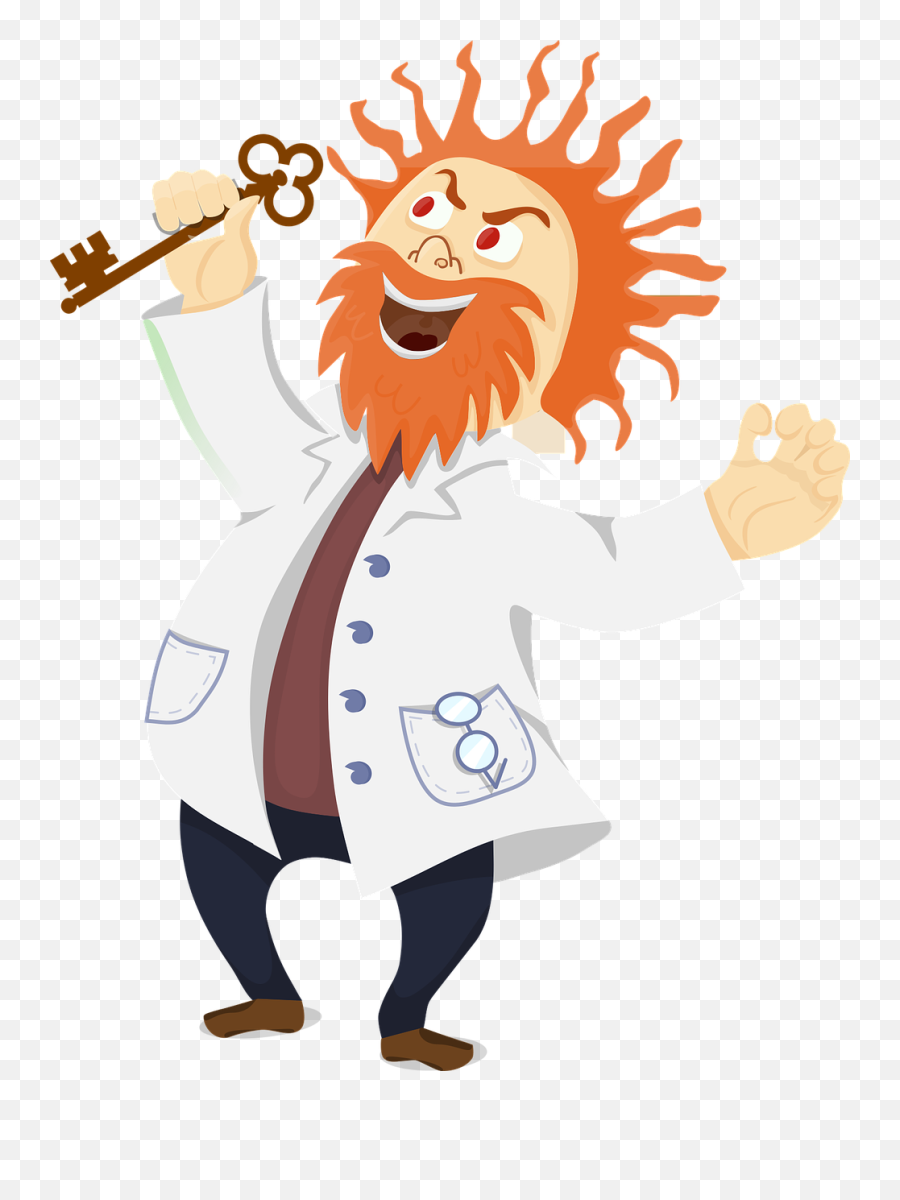 Think Png And Vectors For Free Download - Dlpngcom Clipart Mad Scientist Emoji,Naked Man Emoji