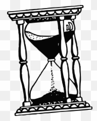 Hourglass Clipart Svg Hourglass Svg - Simple Time Machine Drawing Emoji,Hourglass Emoji