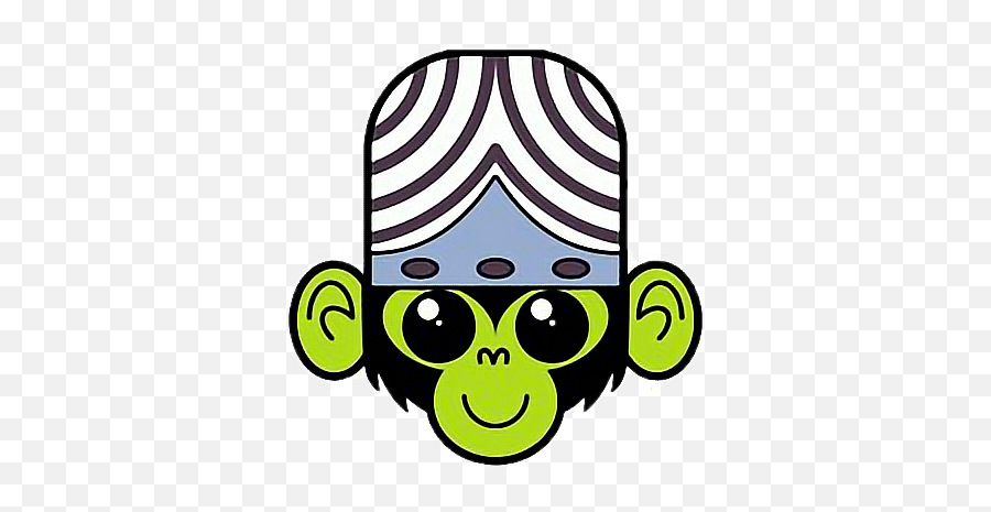 Powerpuffgirls Mojo Jojo Sticker - Stickers De Mojo Jojo Emoji,Mojo Emoji