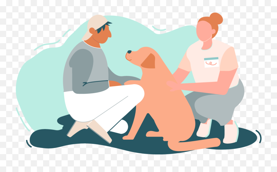Understanding Animal - Assisted Interventions And Veterinary Animal Assisted Therapy Illustration Emoji,Human Emotions On Animals