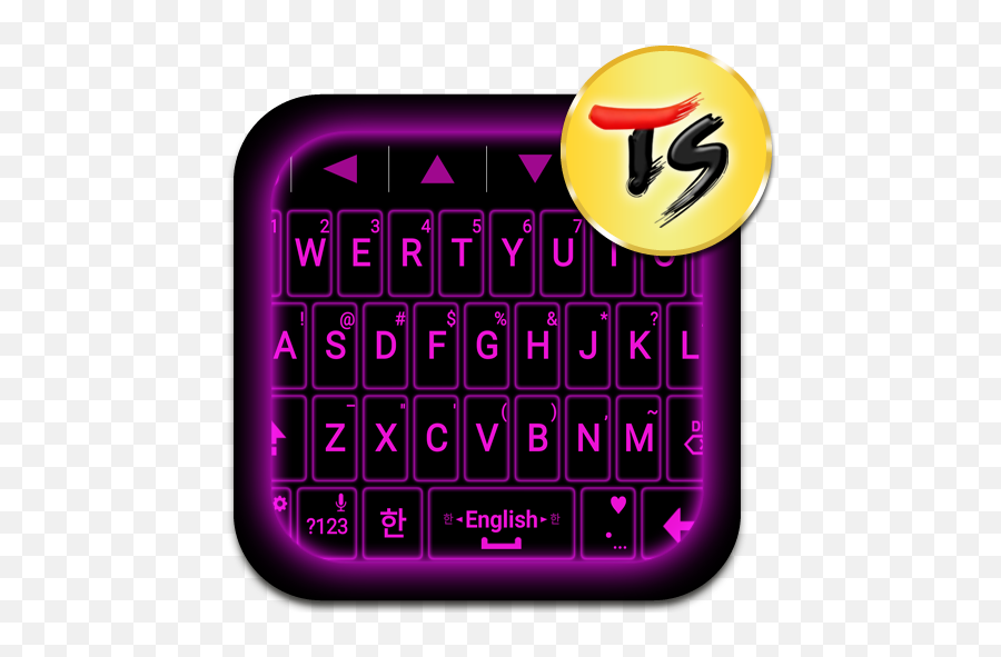 Neonpurple For Ts Keyboard U2013 Google Play U2011sovellukset - Dot Emoji,Emoji Sanakirja