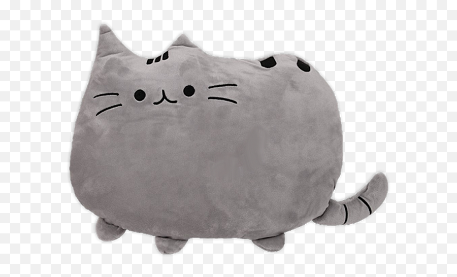 Plüss Pusheen Cat - Szürke Cicás Párna Kissa Tyyny Emoji,Pusheen The Cat Emoji