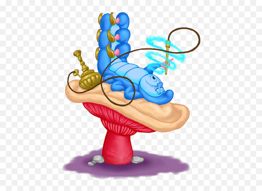 4928a86e4c4937fd969ee82790fbff6e - Upsidedowncaterpillar Alice In Wonderland Characters Caterpillar Emoji,Book Caterpillar Emoji