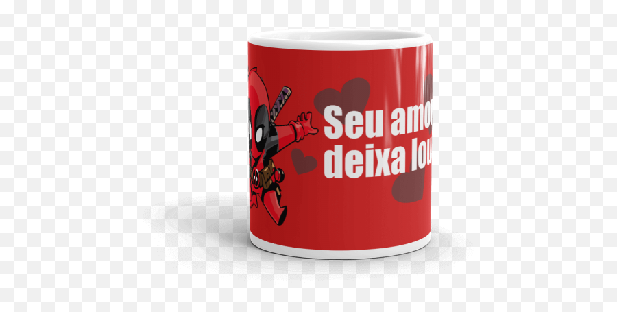 Caneca Deadpool Apaixonado - Presentes Criativos Namorados Geek Magic Mug Emoji,Emoticons Apaixonados Para Facebook