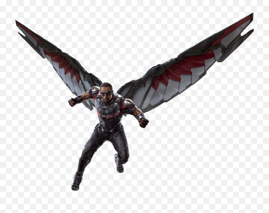 Download Falcon Png Marvel - Avengers Infinity War Render Falcon Avengers Png Emoji,Avengers Infinity War Facebook Emoji