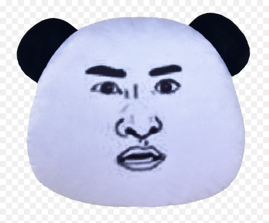 Emoji Pack Jacky Cheung Gold Head Plush - Soft,Panda Emoji Pillow