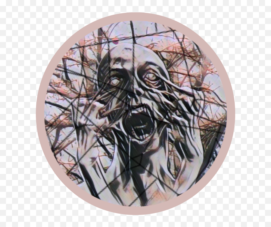 Scary Face Sticker By Ä M Î Ã Ÿ Å - Fine Arts Emoji,Horrifying Face Emoji